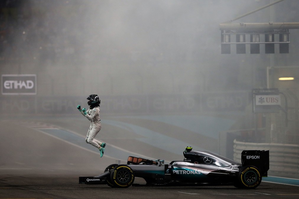 Nico Rosberg Mercede Abu Dhabi 2016