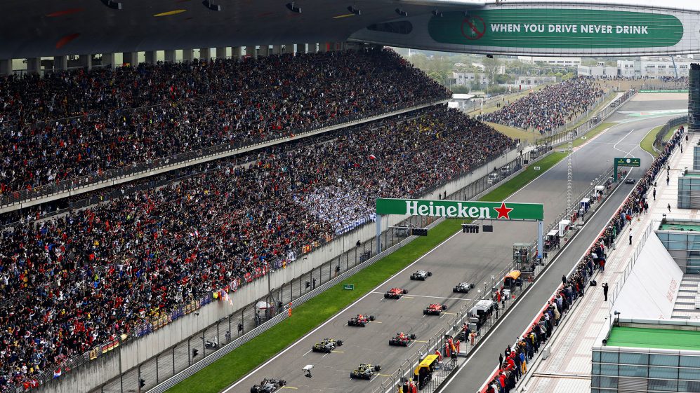 Calendario F1 GP Cina