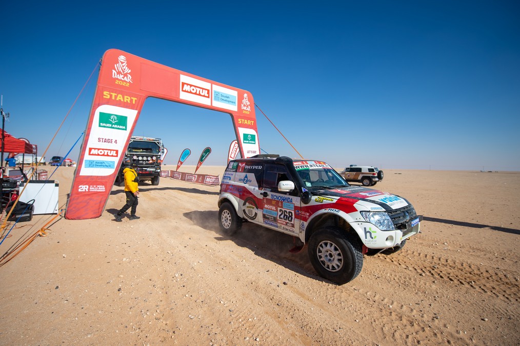 Andrea Schiumarini Dakar 2022 Stage 4