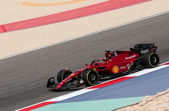 Charles Leclerc Test Bahrain F1