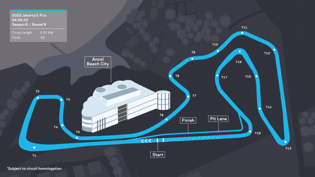 Formula E ePrix Giacarta 2022