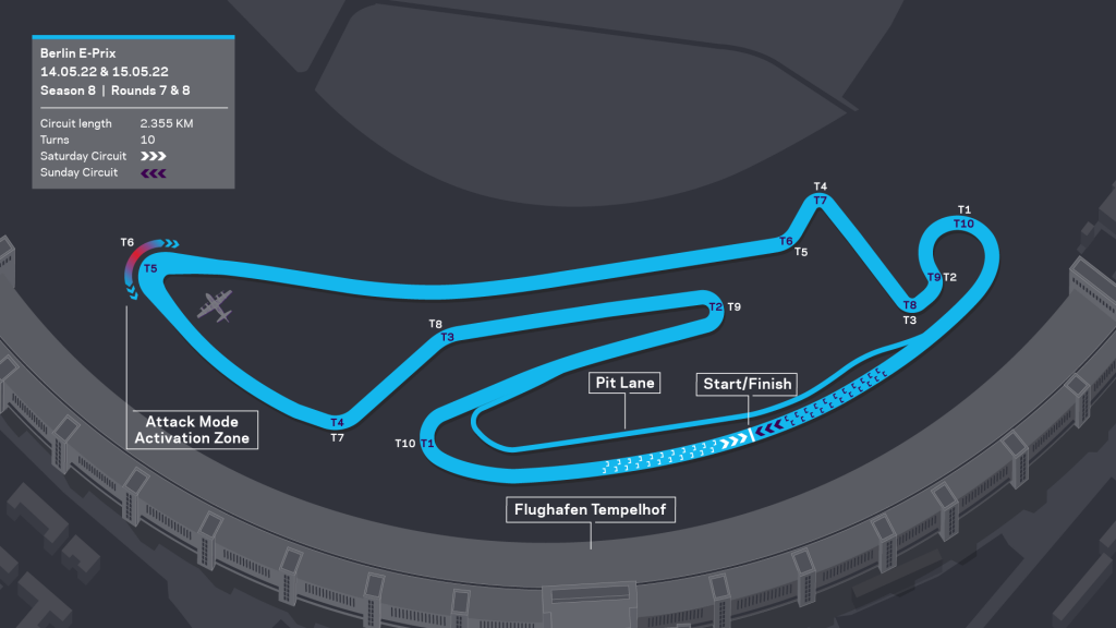 ePrix Berlino Formula E 2022 orari