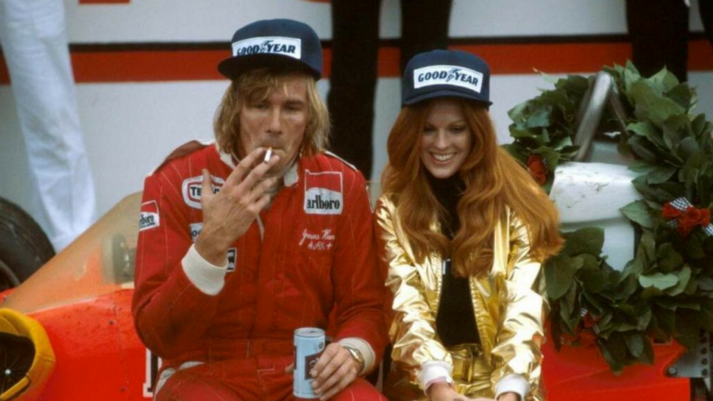 james hunt campione del mondo F1 1976