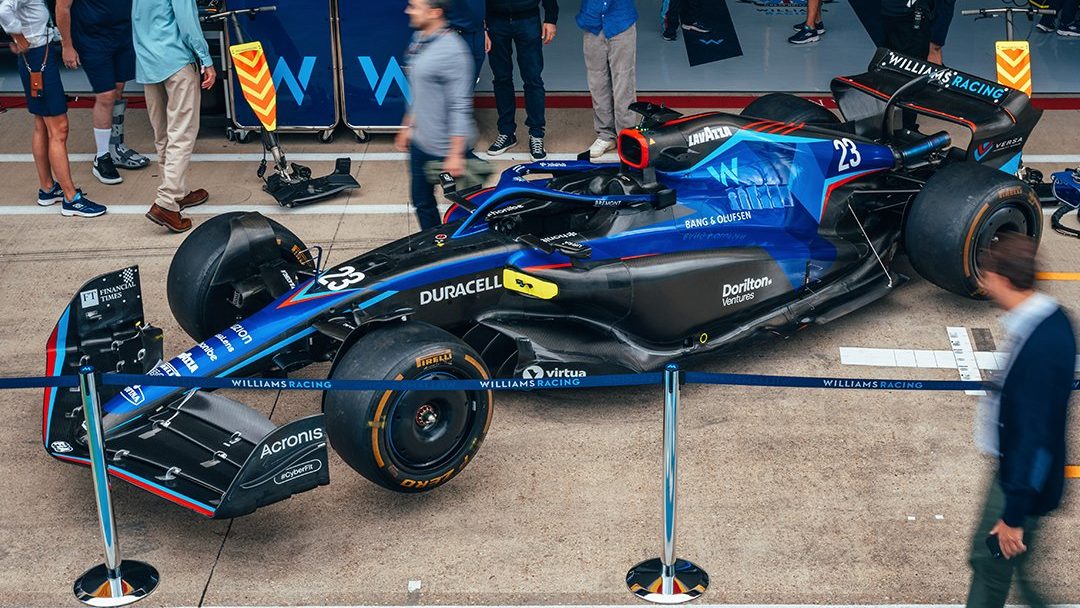 Williams FW44 Albon pance F1 2022