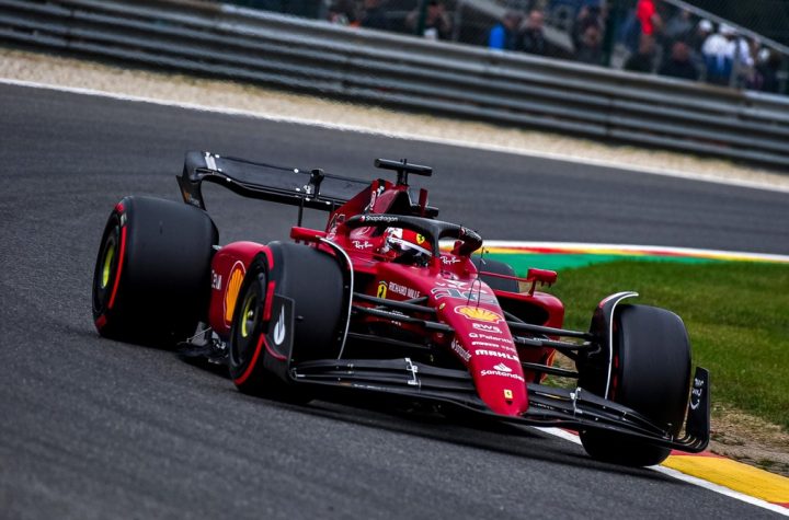 Leclerc titolo mondiale GP Belgio Ferrari