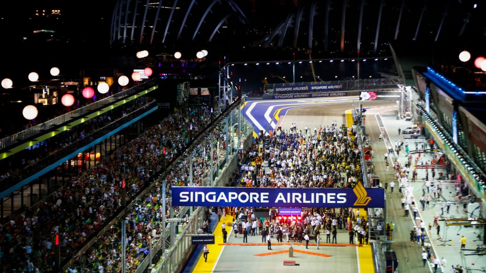 F1 orari GP Singapore