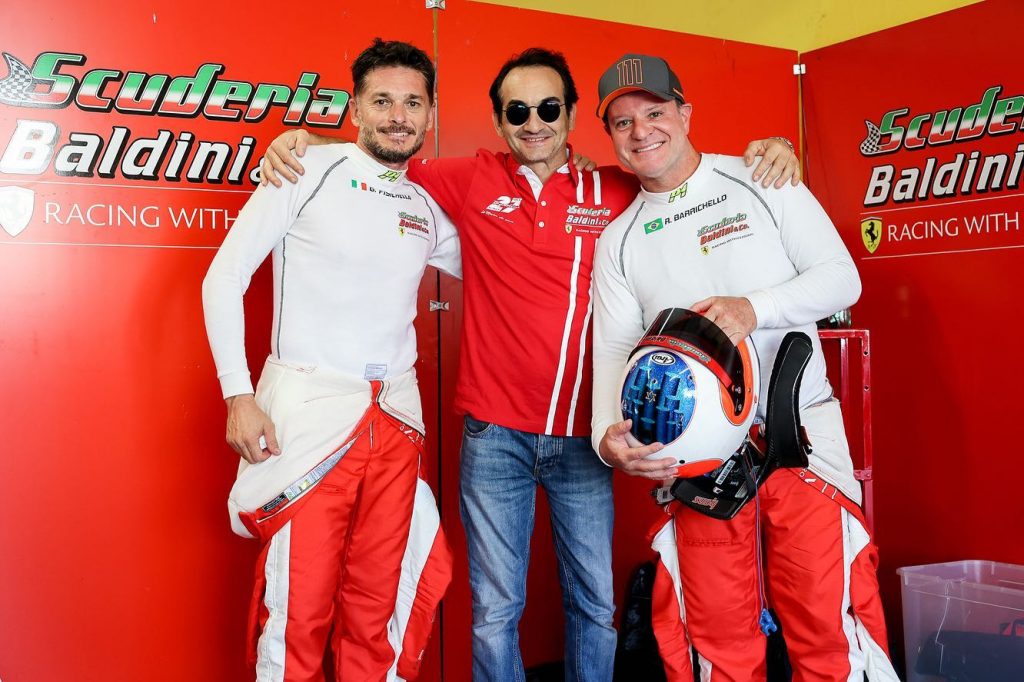 Barrichello Ferrari Fisichella Fabio Baldini