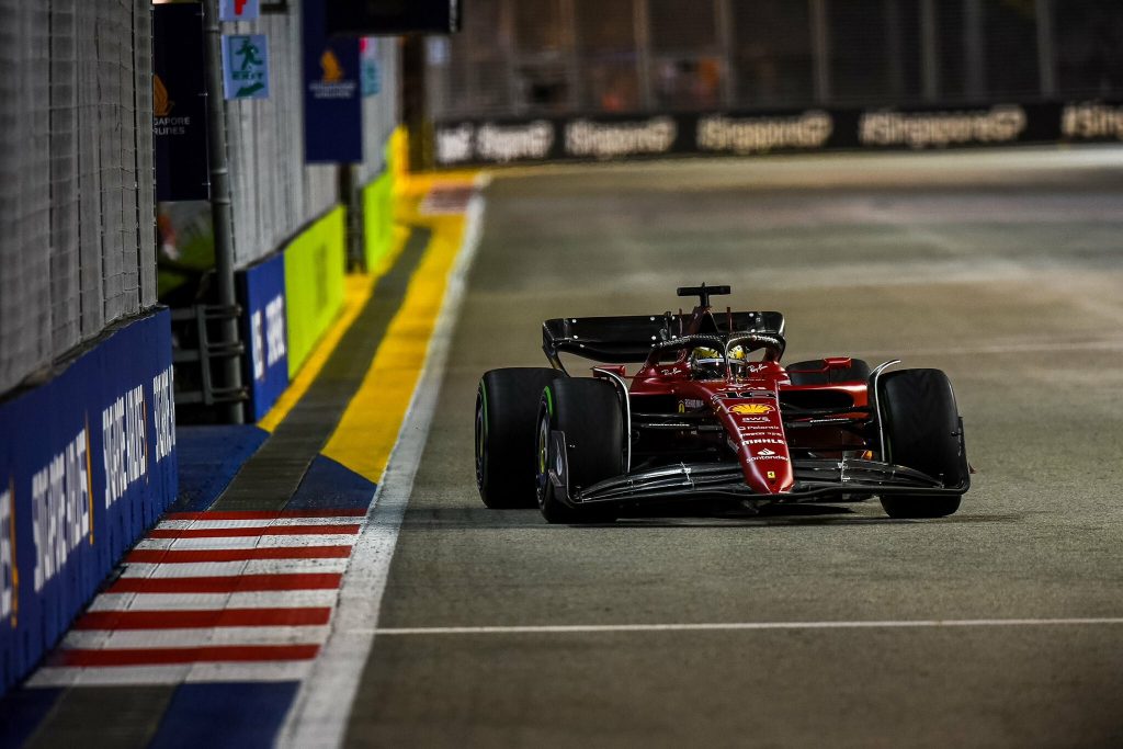 Qualifiche GP Singapore Leclerc Ferrari