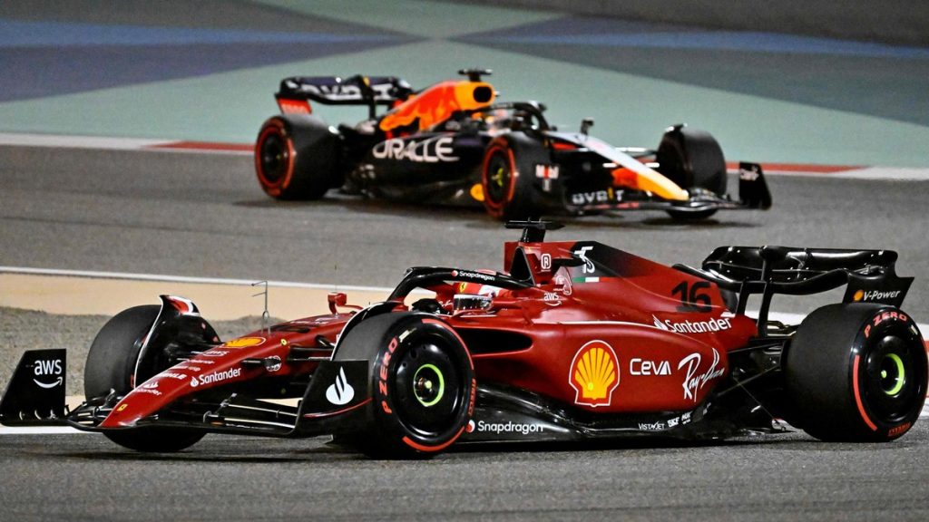 GP Bahrain Verstappen Leclerc