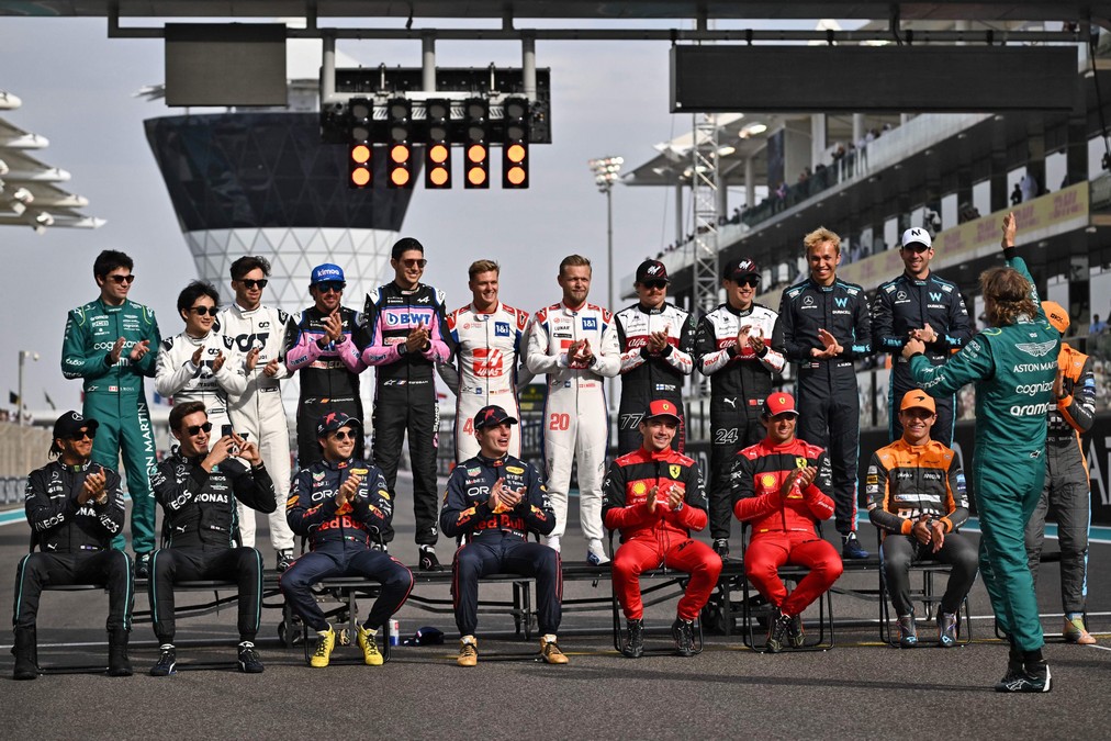Sebastian Vettel Abu Dhabi 2022