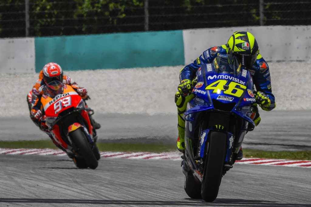 rossi vs marquez 30 anni