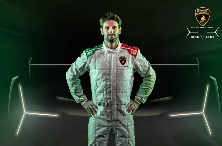 Grosjean WEC Lamborghini