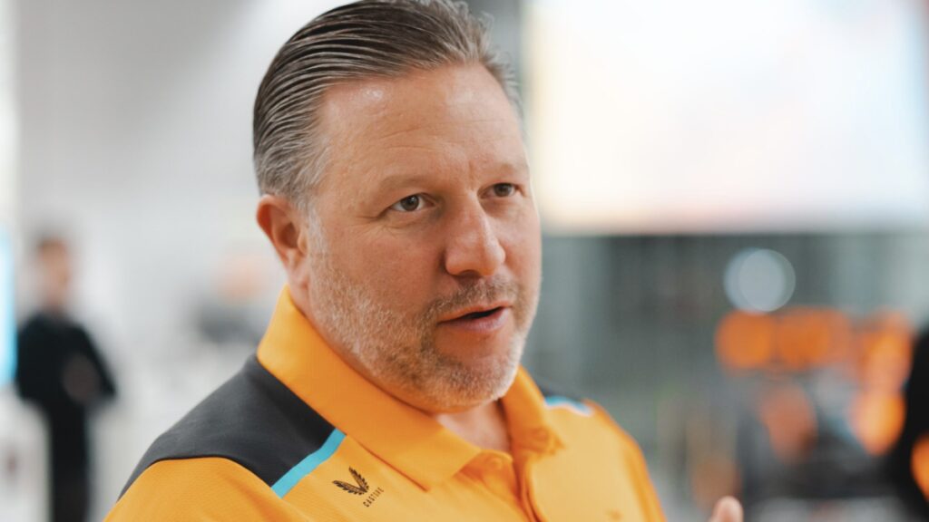 McLaren Zak Brown 