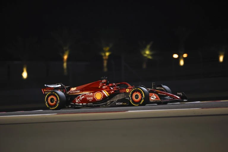 Ferrari test in Bahrain