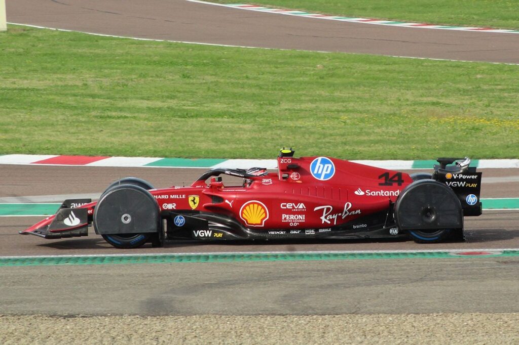 Ferrari Fiorano FIA paraspruzzi