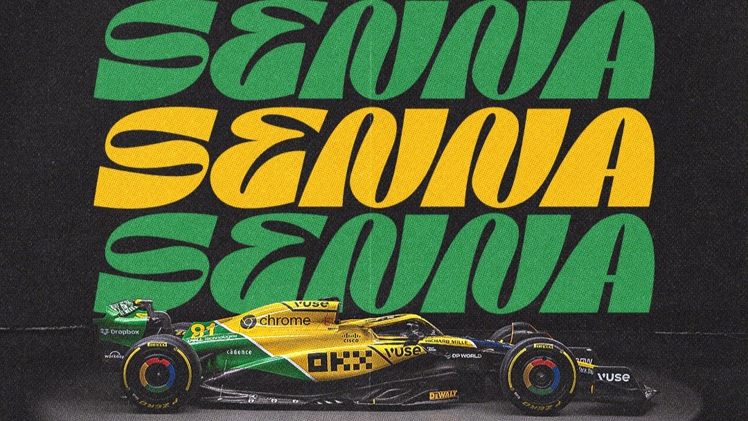 McLaren livrea Senna Monaco