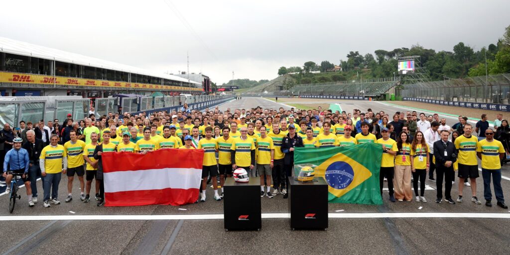 Verstappen Senna Imola