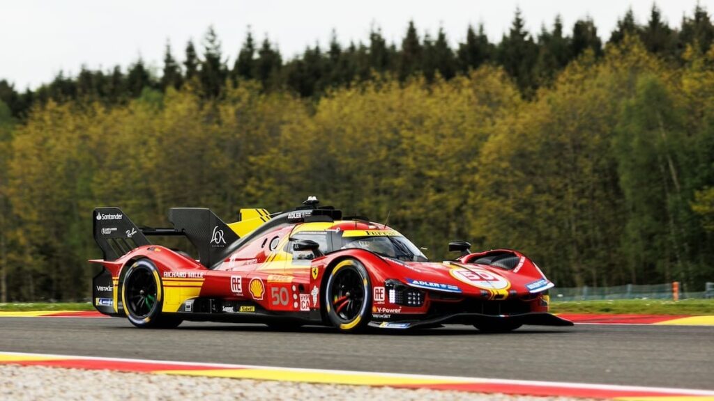 WEC Qualifiche 6 Ore SpaFrancorchamps 2024 Fuoco porta ancora in