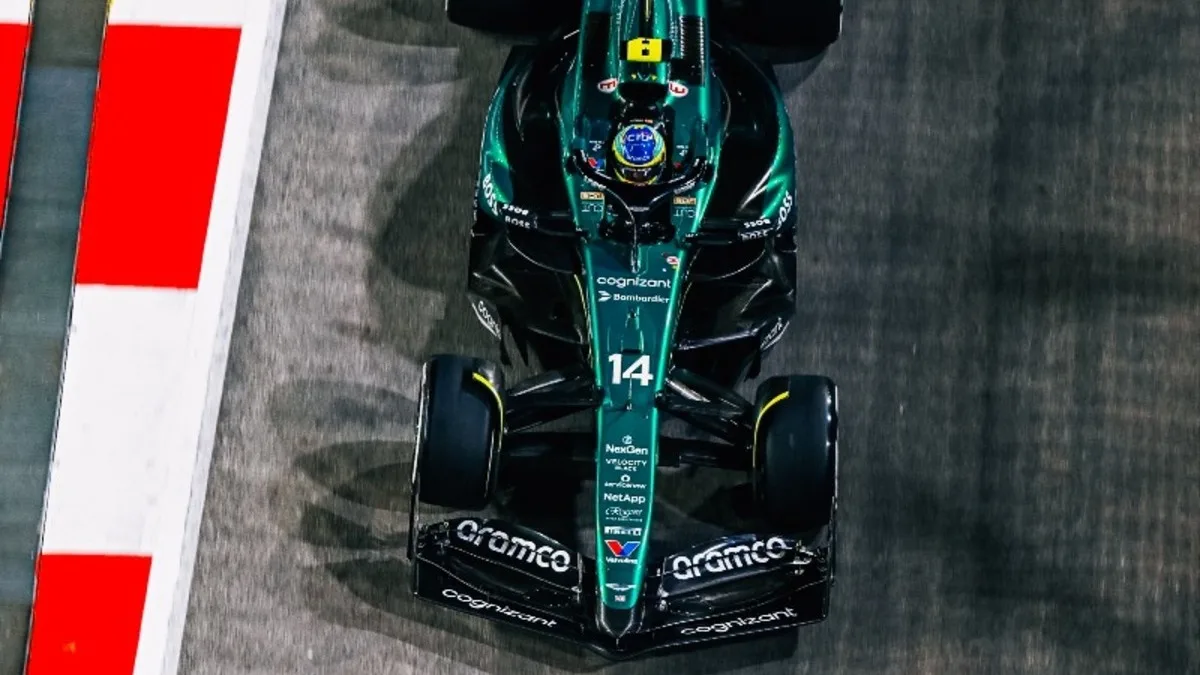 Alonso GP Singapore Krack