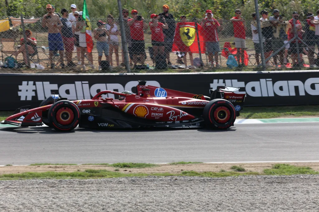 Gara GP Italia Leclerc