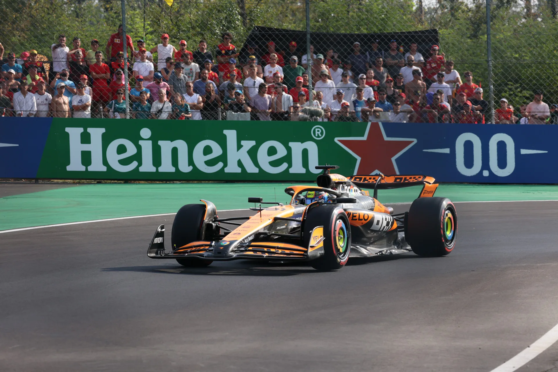 Gara GP Italia Piastri McLaren Mercedes FIA