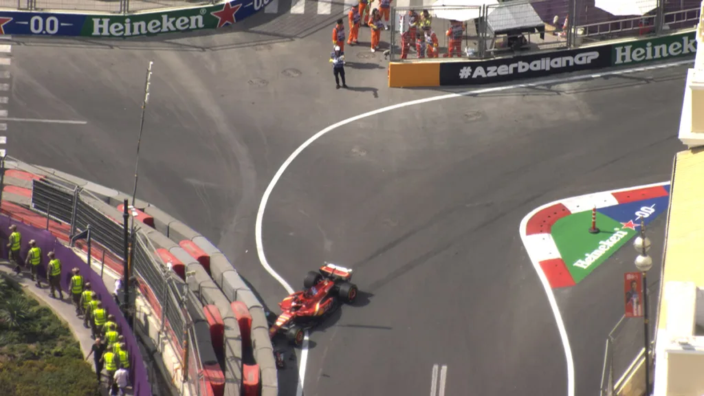 leclerc fp1 gp azerbaijan