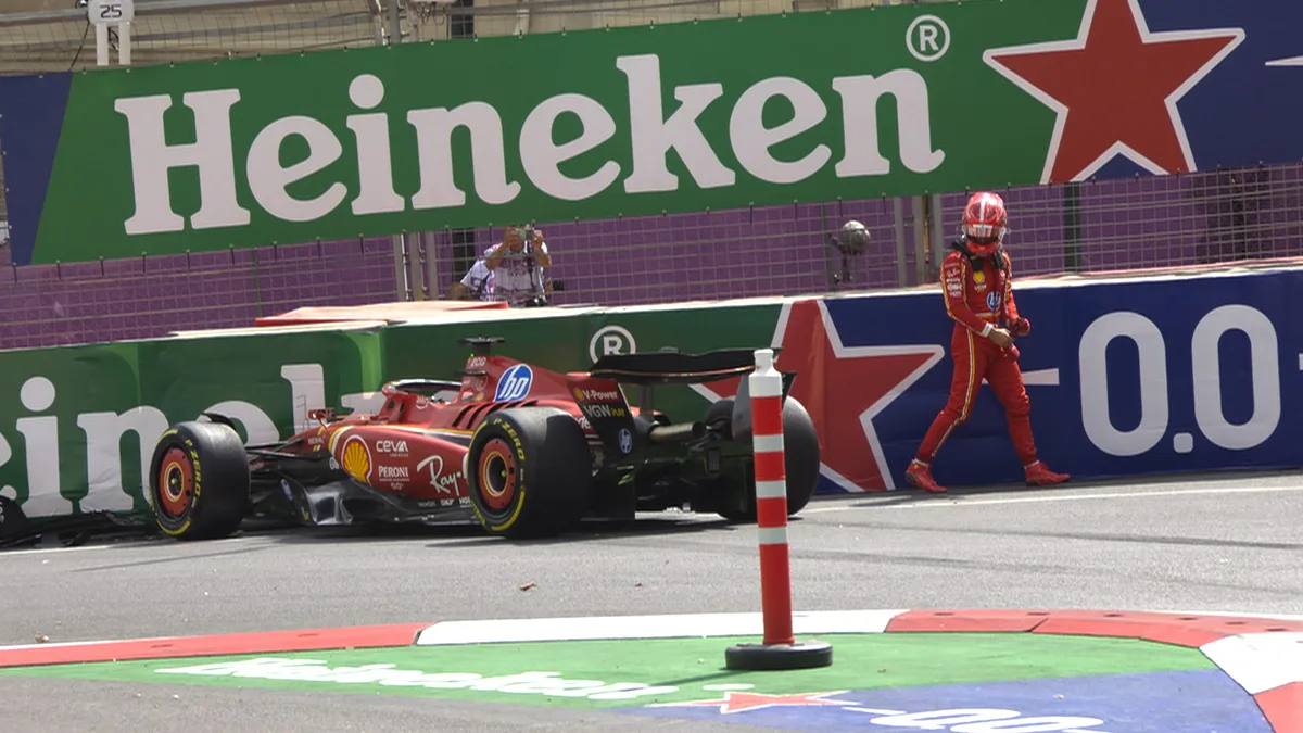 leclerc fp1 gp azerbaijan