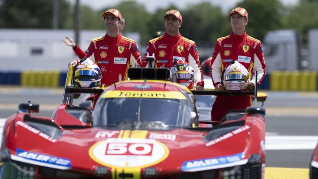 Le Mans 2024 Ferrari Nielsen Coletta