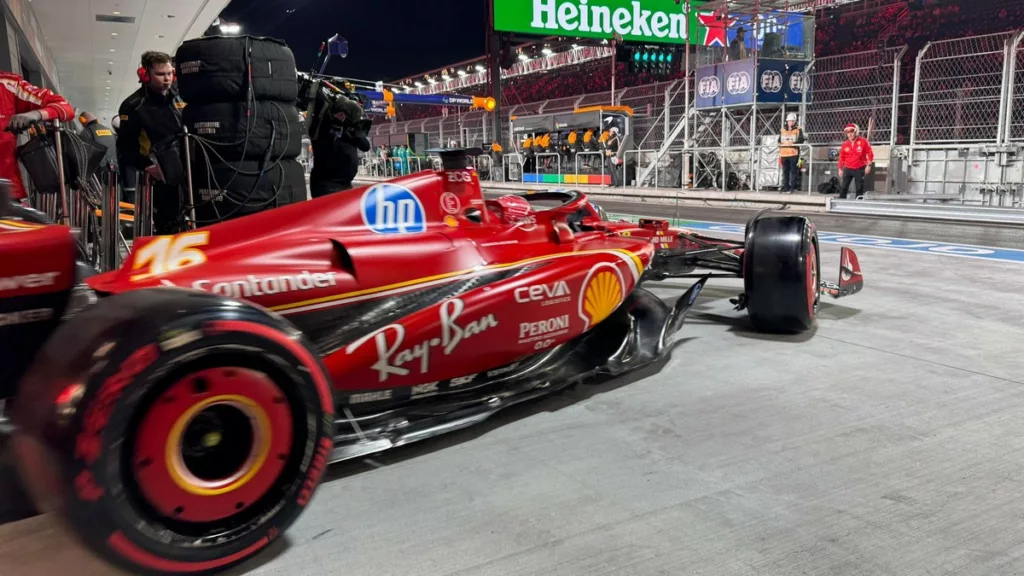 Qualifiche GP Las Vegas Leclerc