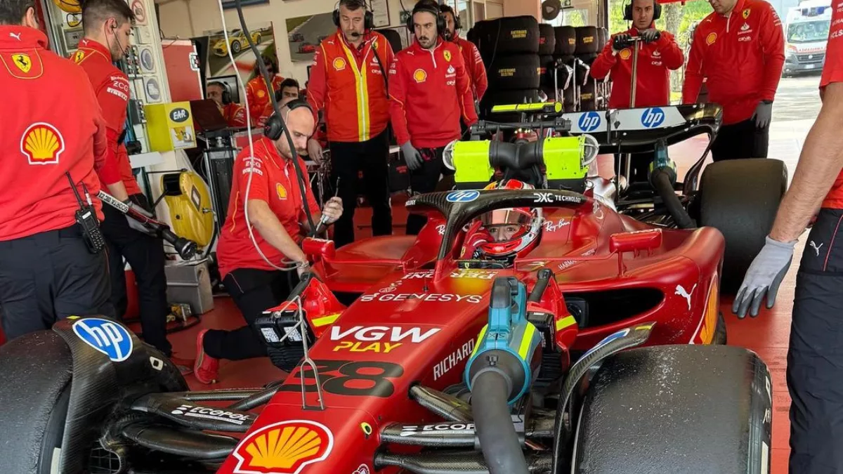 ferrari fuoco fp1 abu dhabi