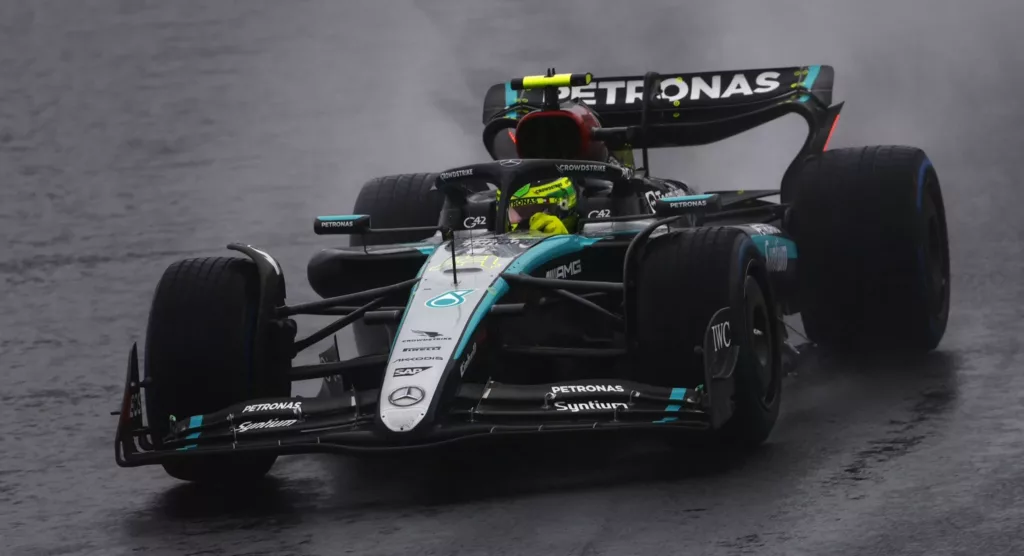 Hamilton Mercedes GP Brasile