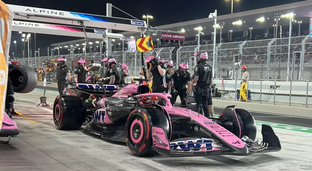 Ocon Alpine Qatar