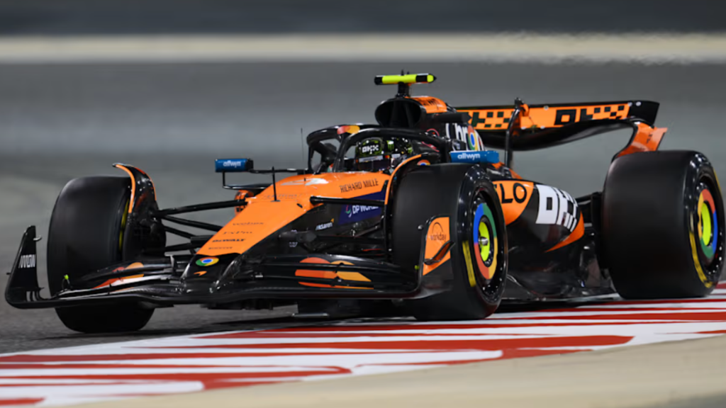 norris f1 2025 test bahrain edited