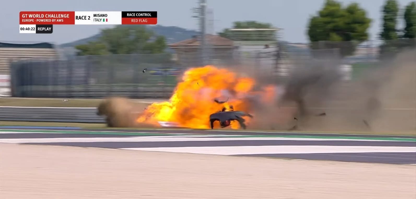 Gara 2 Misano incidente