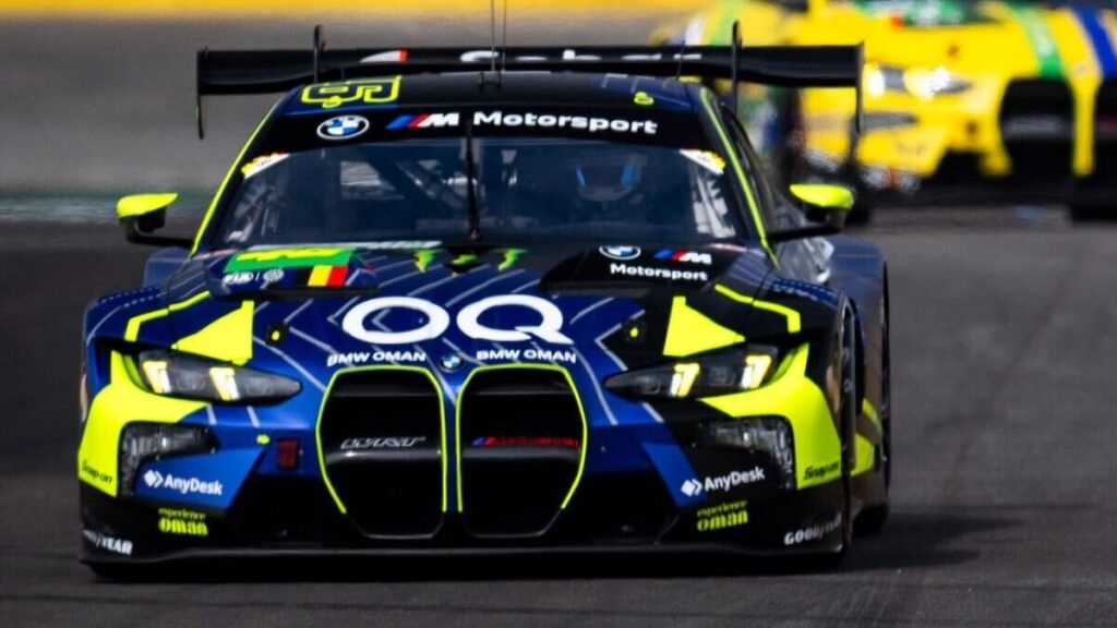 bmw #46 durante la 6 ore di san paolo del wec 2025