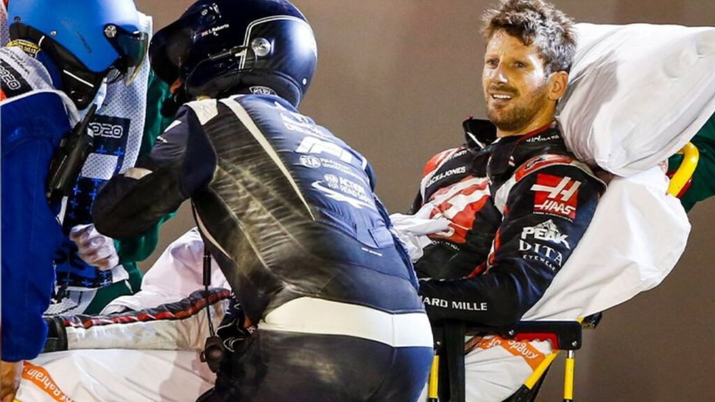 Grosjean Haas test Mugello