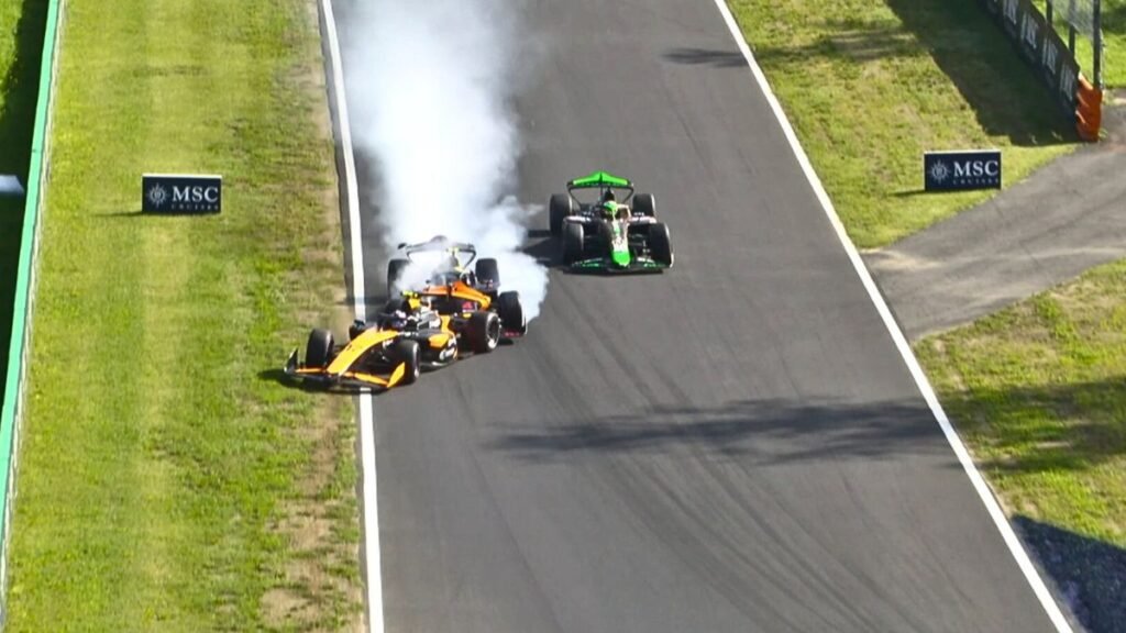 f2 feature race 2025 lindblad dunne