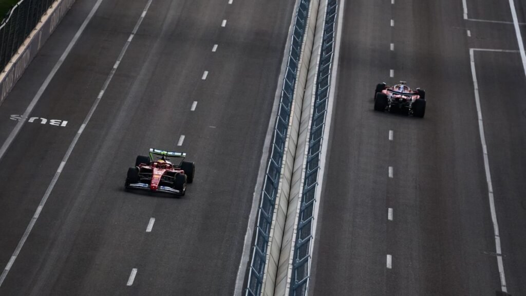 fp2 gp azerbaijan 2025 hamilton leclerc